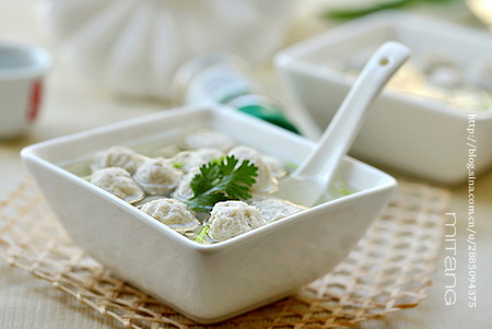 鲜汤鱼滑的做法