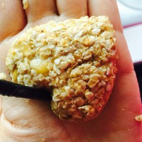 减肥饼干-低卡无油香蕉麦片的做法 步骤3