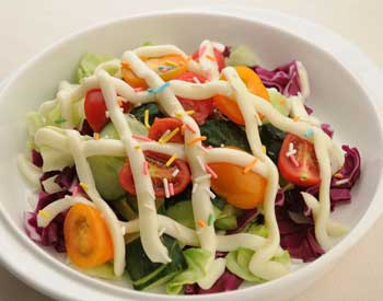 蔬菜沙拉的做法  瘦身减肥食谱大全