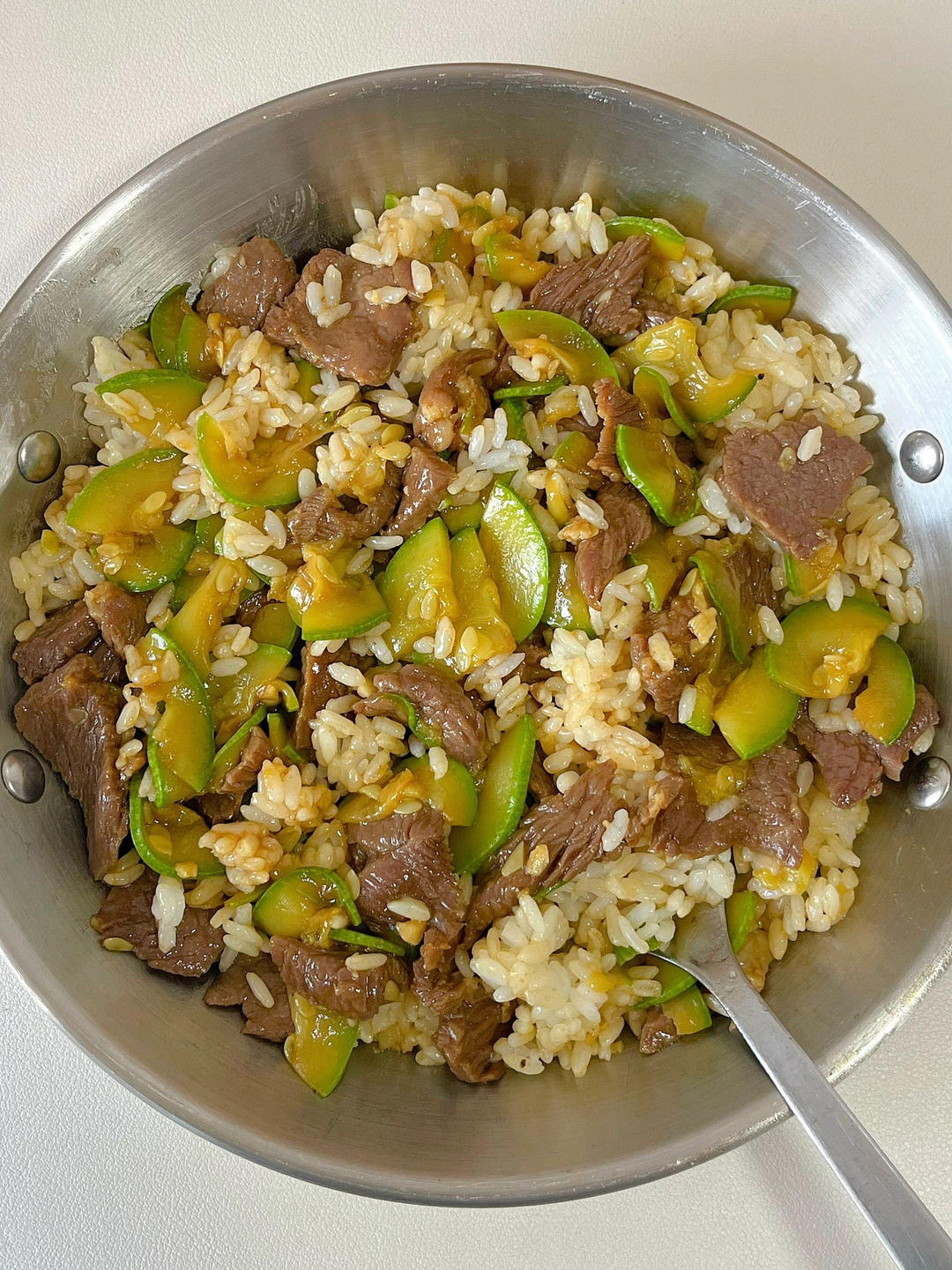 瘦身减脂干净饮食-西葫芦牛肉的做法 步骤4