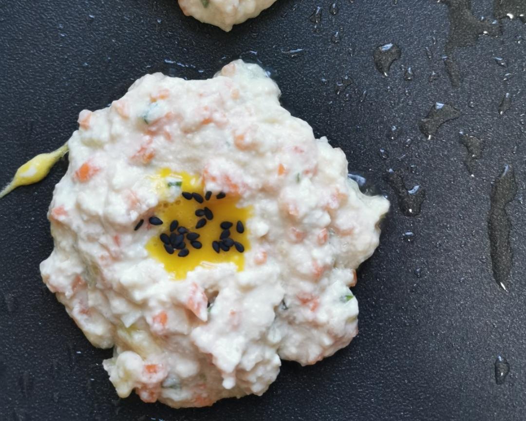 豆腐蔬菜饼（低脂低卡健康减肥餐）的做法 步骤2