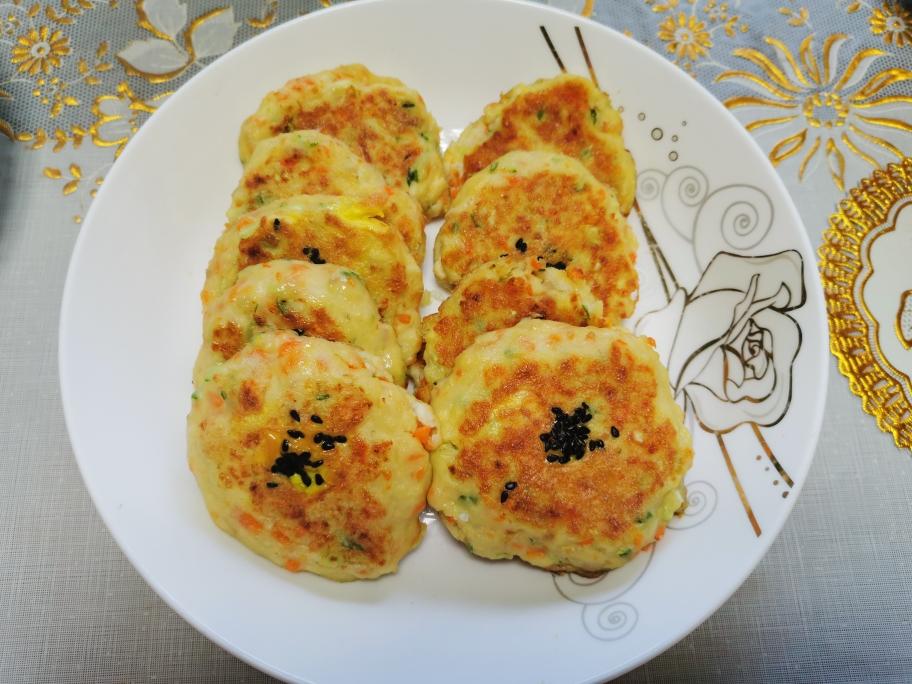 豆腐蔬菜饼（低脂低卡健康减肥餐）的做法 步骤4