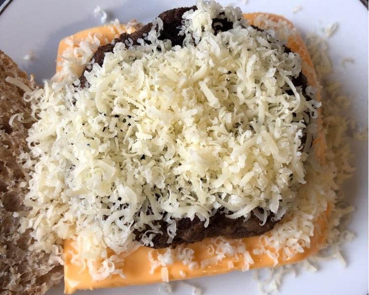 超详细汉堡牛肉饼｜附自制汉堡搭配#Healthymeals#减脂必撸16的做法 步骤16