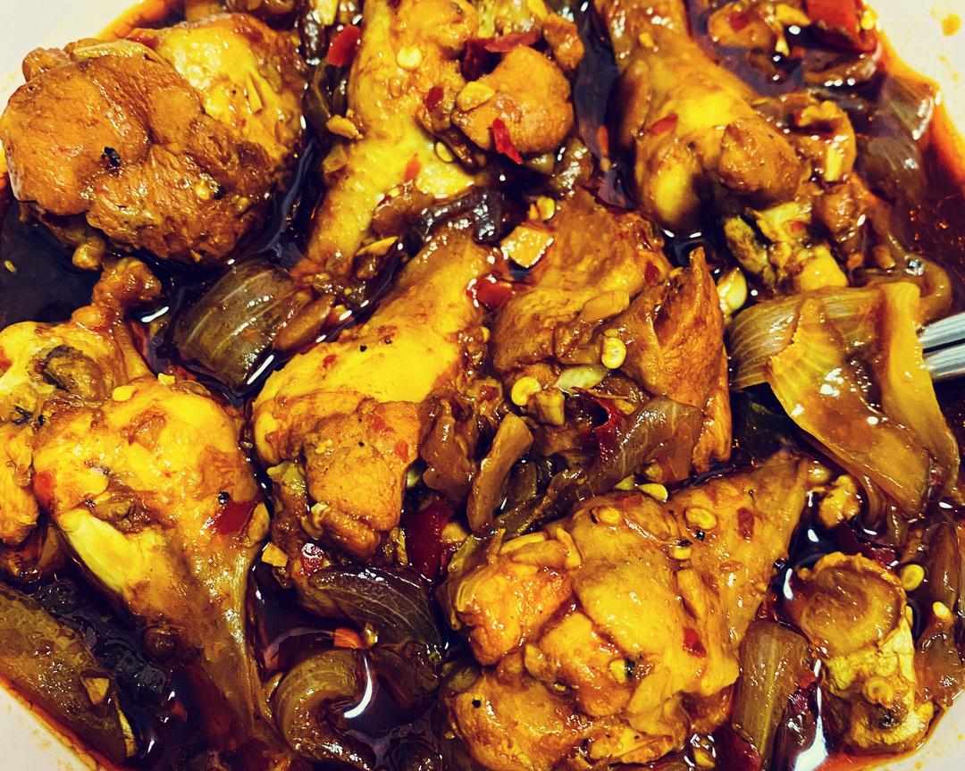 不需要厨艺的减脂餐——电饭煲焖鸡腿的做法 步骤10