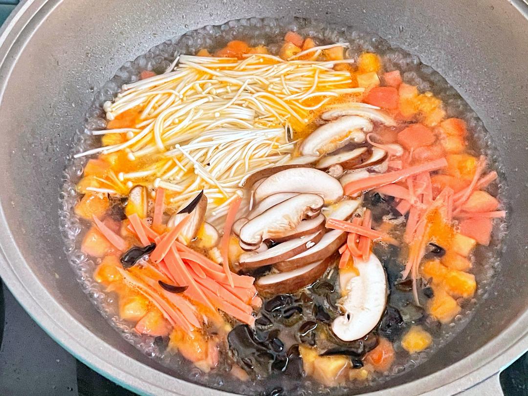 减脂汤‼️做法简单‼️掉秤汤‼️酸辣汤‼️的做法 步骤4