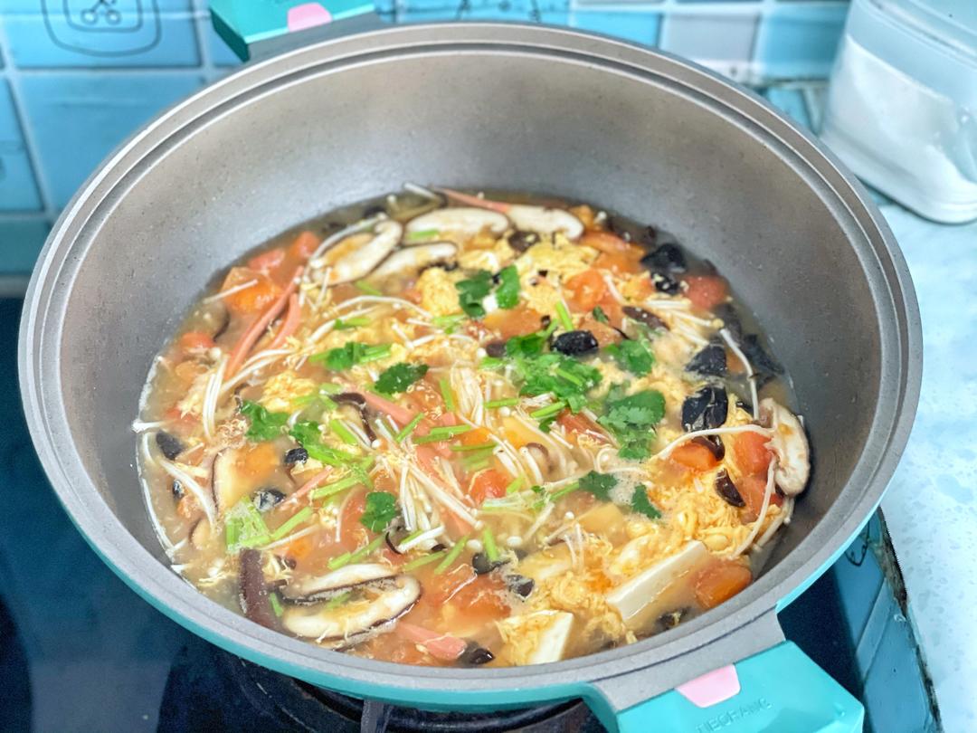 减脂汤‼️做法简单‼️掉秤汤‼️酸辣汤‼️的做法 步骤10