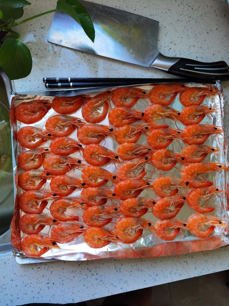 烤虾干追剧减肥小零食必备的做法 步骤4