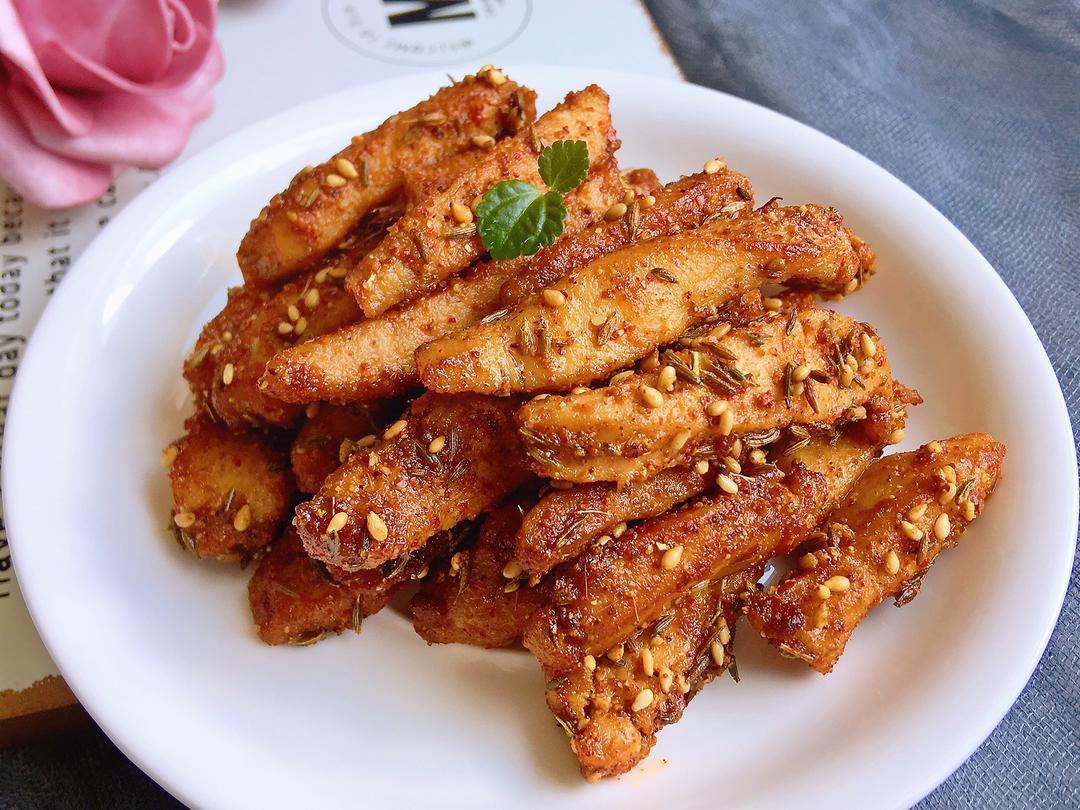 孜然鸡胸肉，低脂低卡好吃无压力。的做法 步骤3