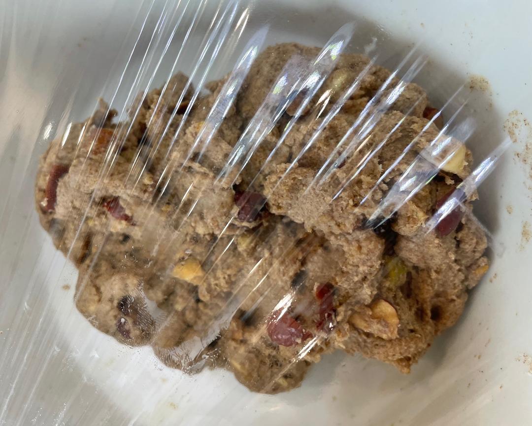 懒人低脂-黑全麦面包的做法 步骤7