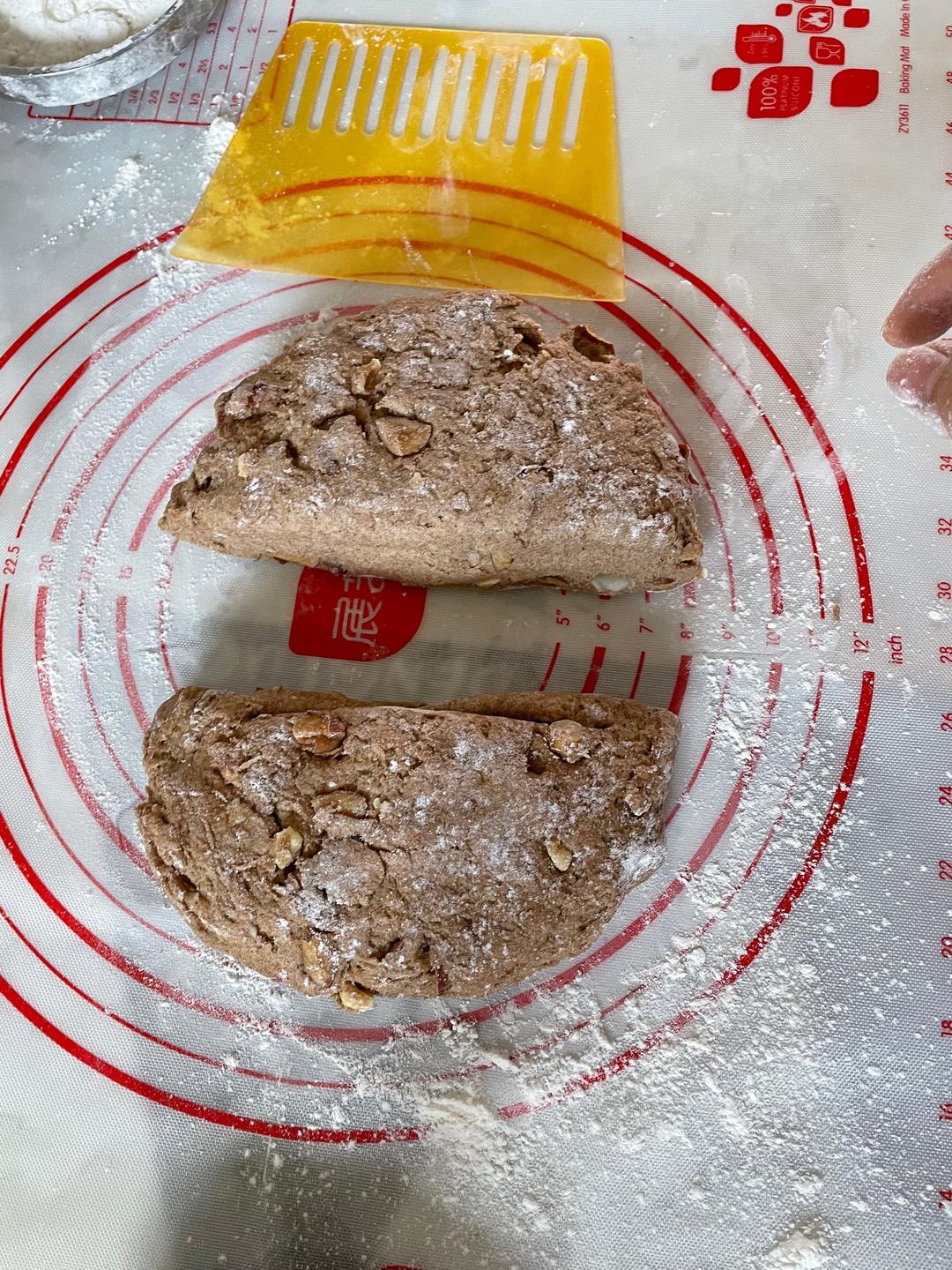 懒人低脂-黑全麦面包的做法 步骤15