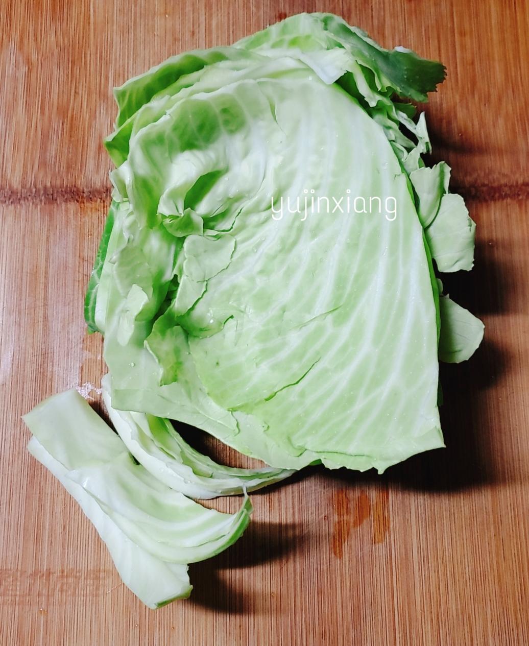 🔥受日本女性喜爱的包菜皮烧卖❗（健康减肥餐❗一吃就上瘾❗）的做法 步骤2