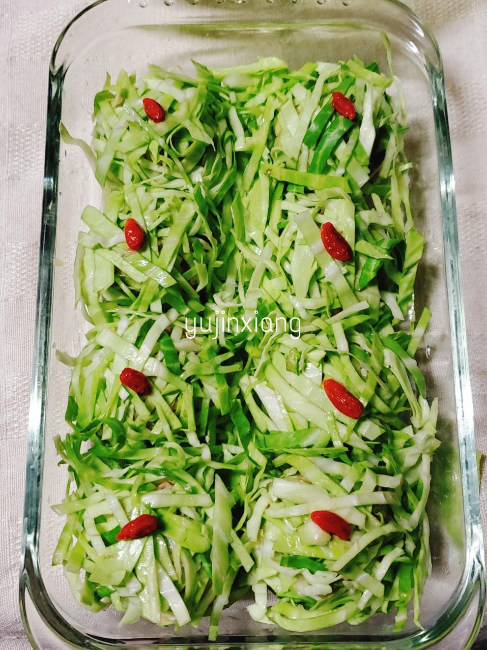 🔥受日本女性喜爱的包菜皮烧卖❗（健康减肥餐❗一吃就上瘾❗）的做法 步骤11