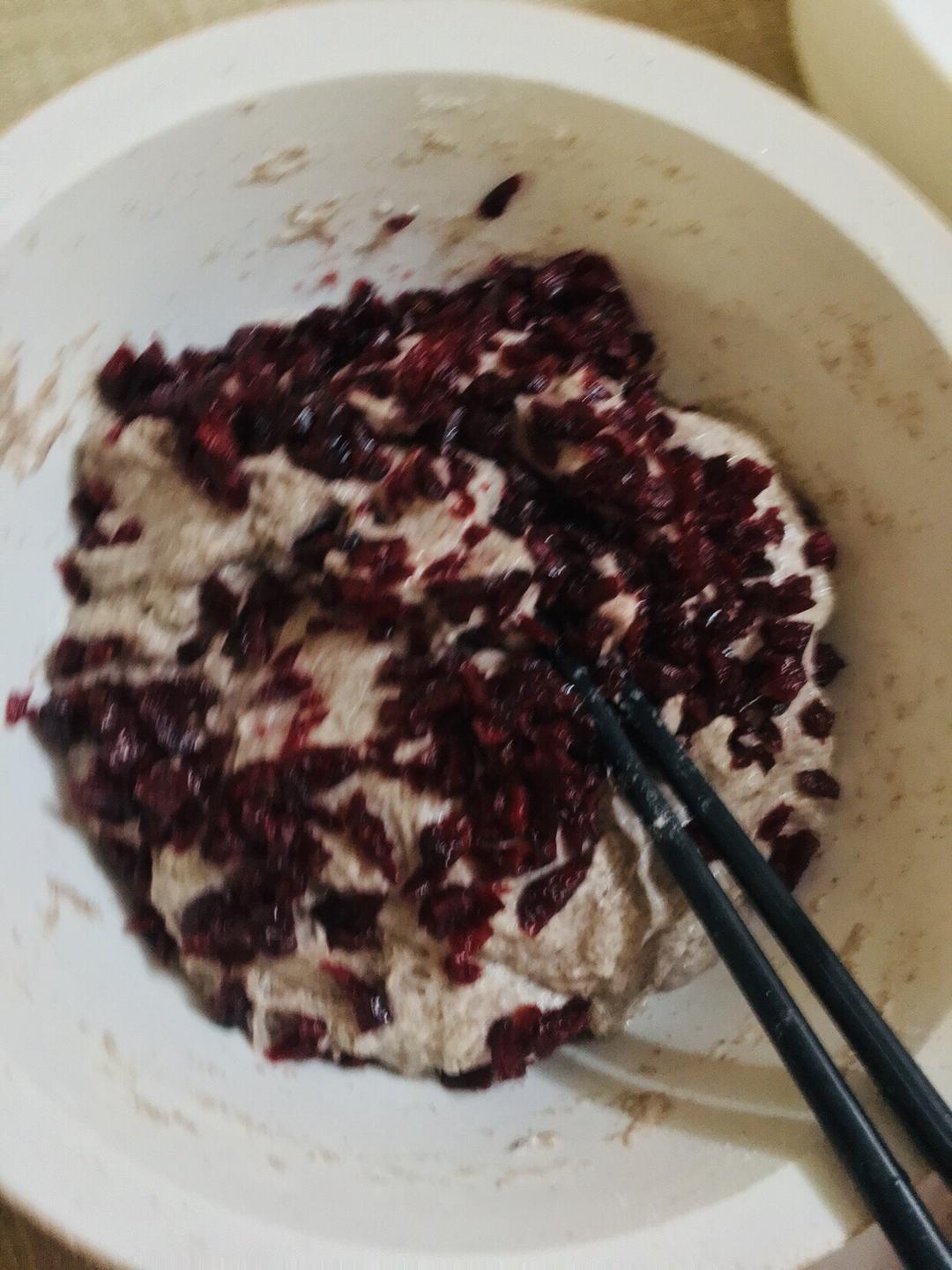 给减肥瘦身党  无糖无油全麦面包（免揉懒人版）的做法 步骤2