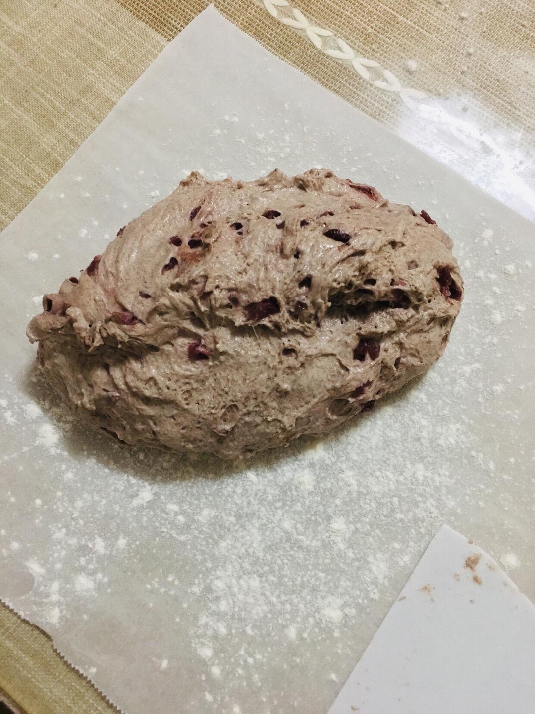 给减肥瘦身党  无糖无油全麦面包（免揉懒人版）的做法 步骤5