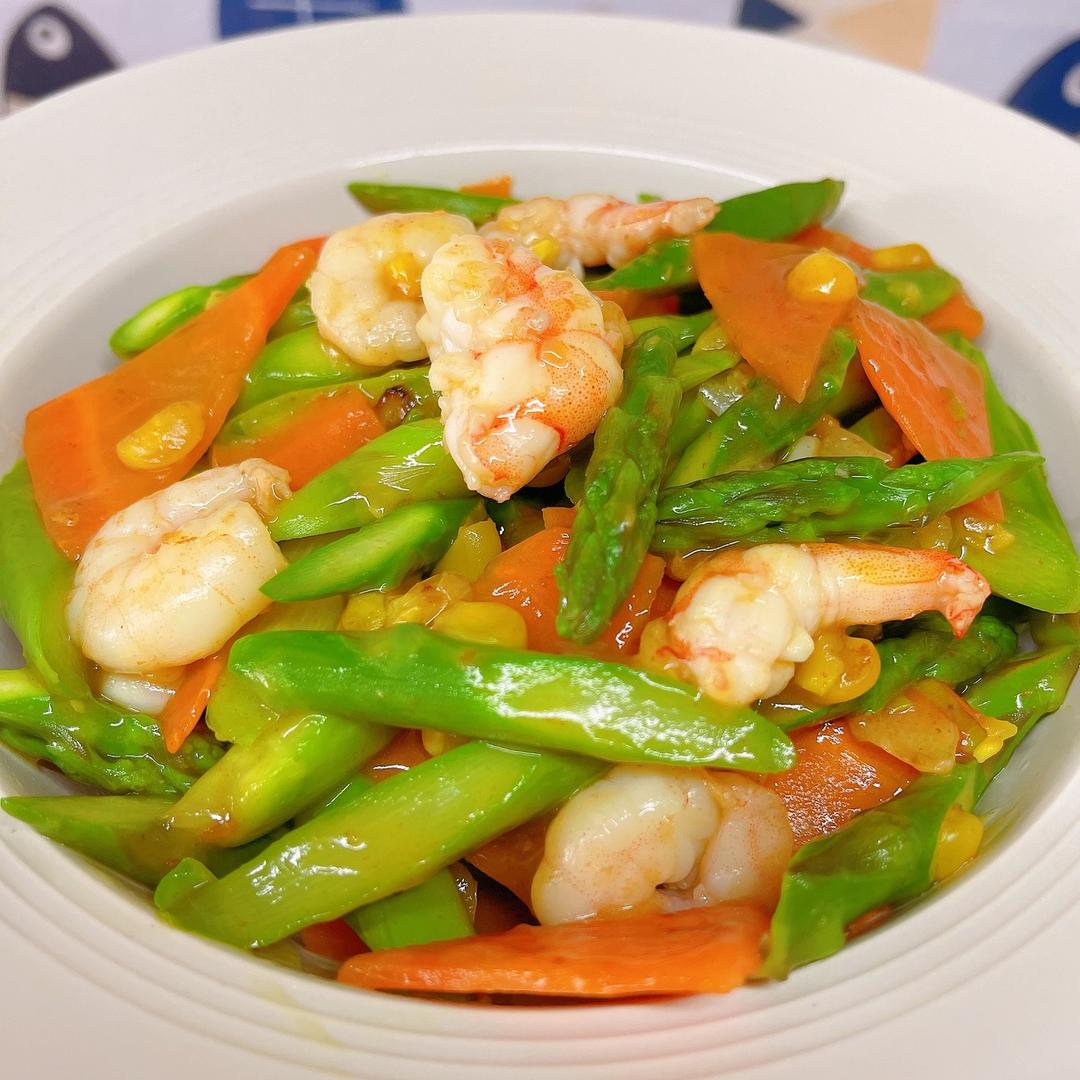 虾仁芦笋（清甜如初夏）的做法 步骤10