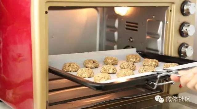 纯燕麦减肥零食饼干的做法 步骤10