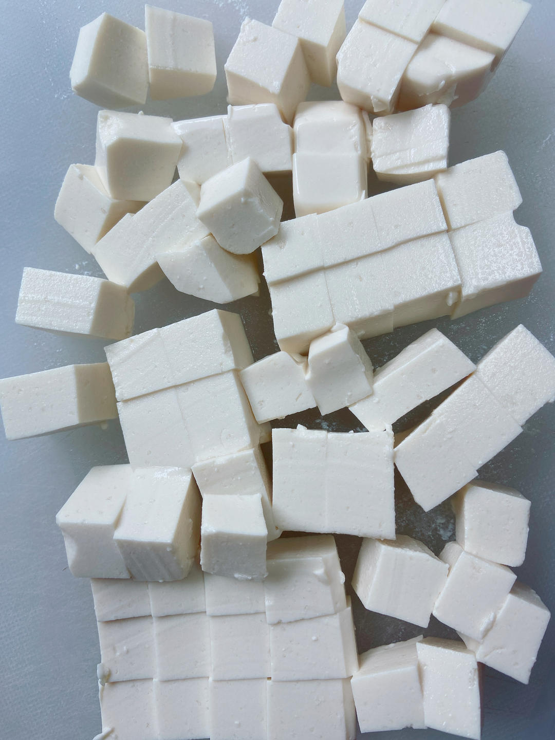 松茸鸡汁口蘑豆腐【低脂美味】的做法 步骤1