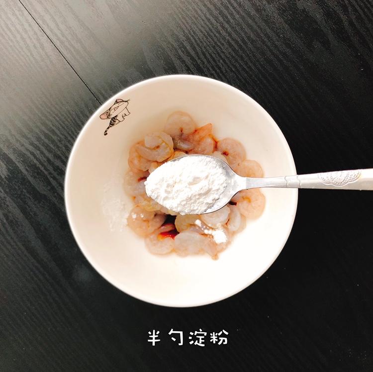 西兰花炒虾仁🍤的做法 步骤4