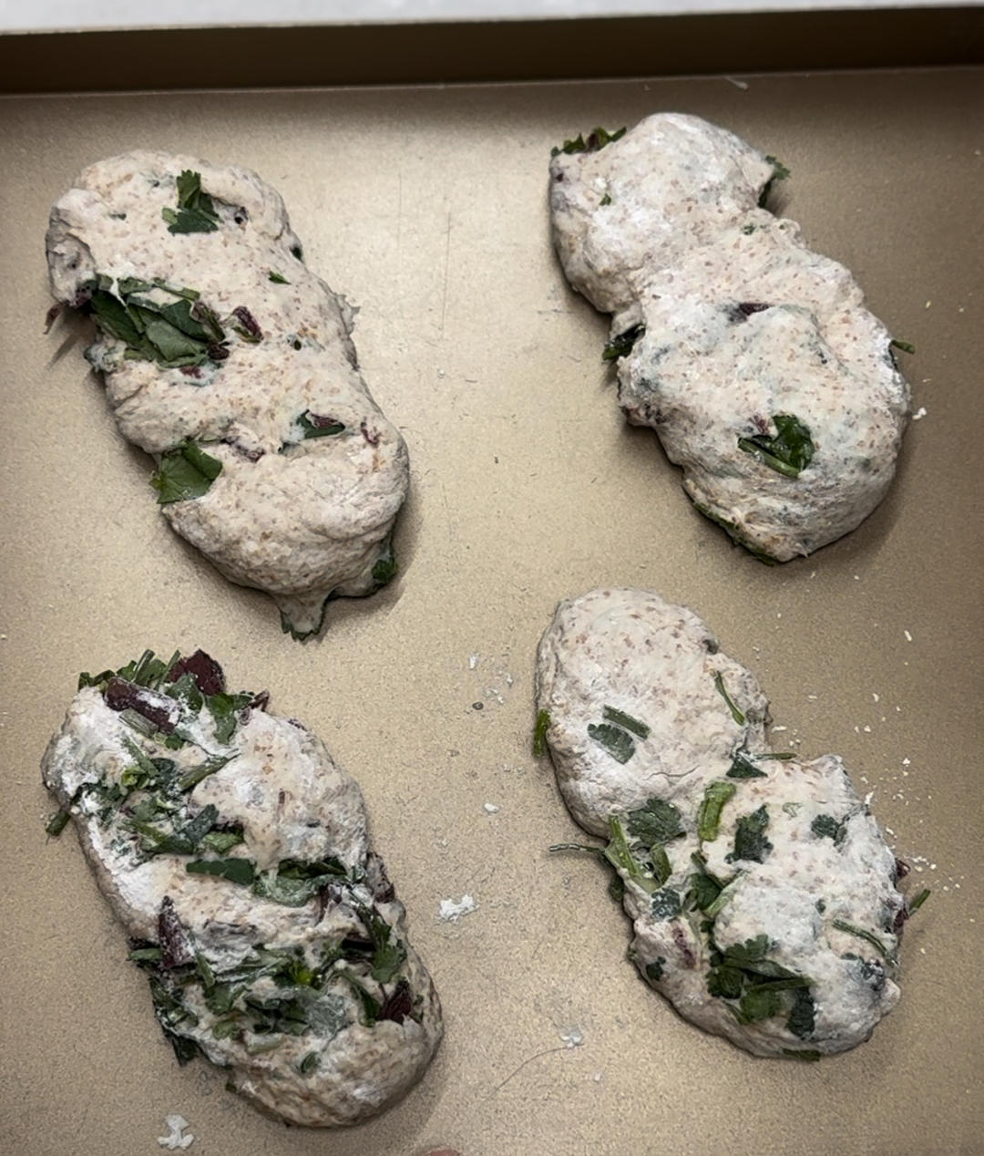 料多多 少油无糖 牛肉香菜恰巴塔 减肥主食的做法 步骤12