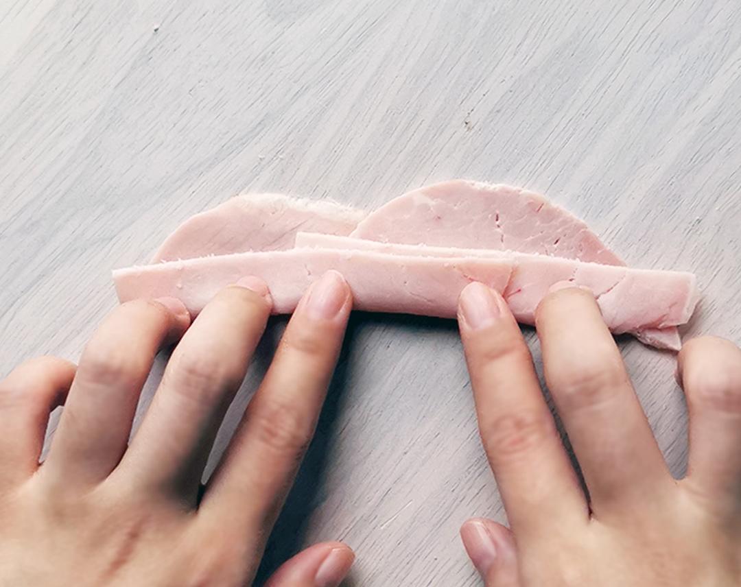 春日浪漫～花束沙拉·果蔬肉｜低卡低脂滋味足｜附4种花型做法的做法 步骤13