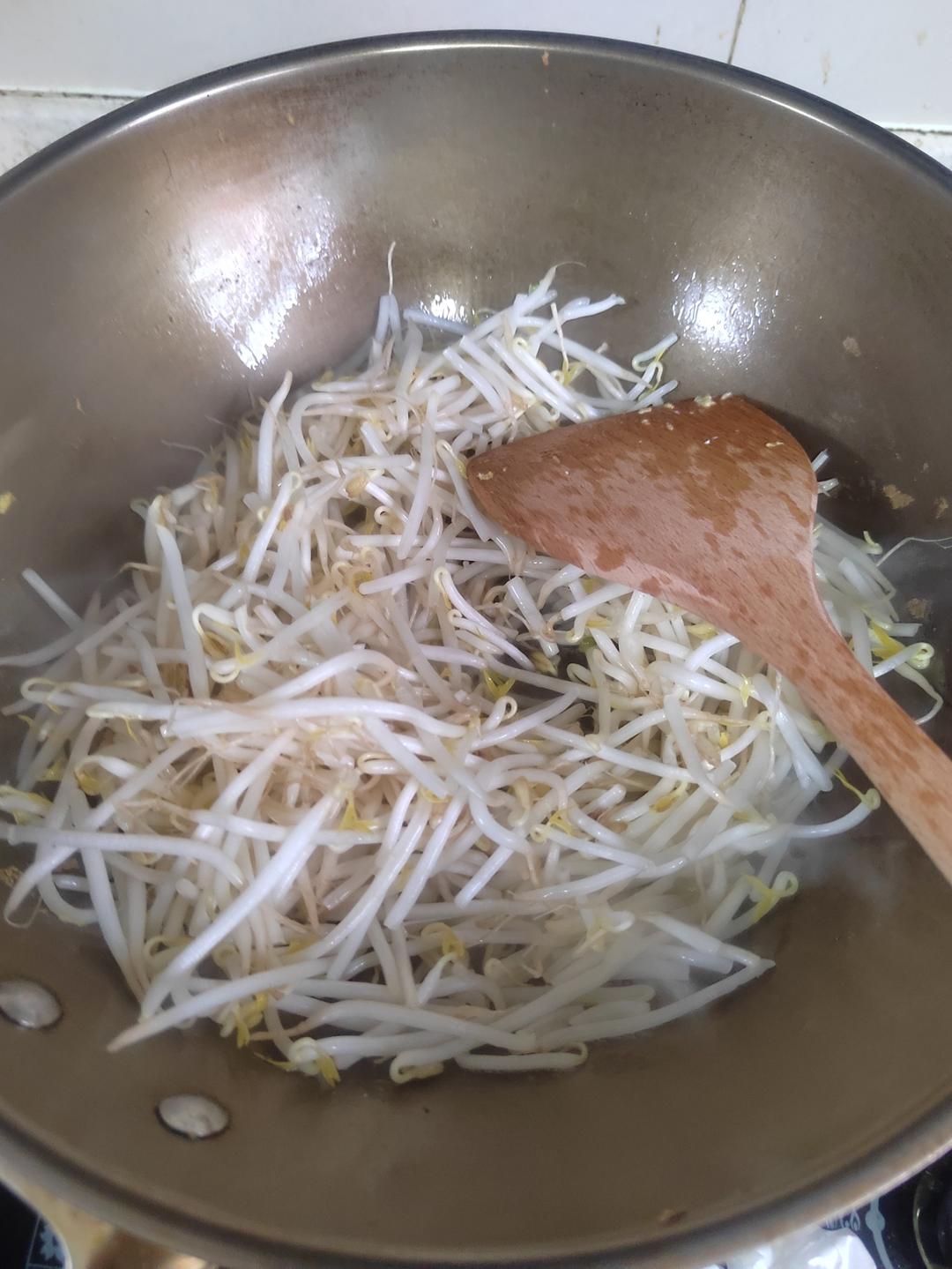 减肥菜炒合菜的做法 步骤5