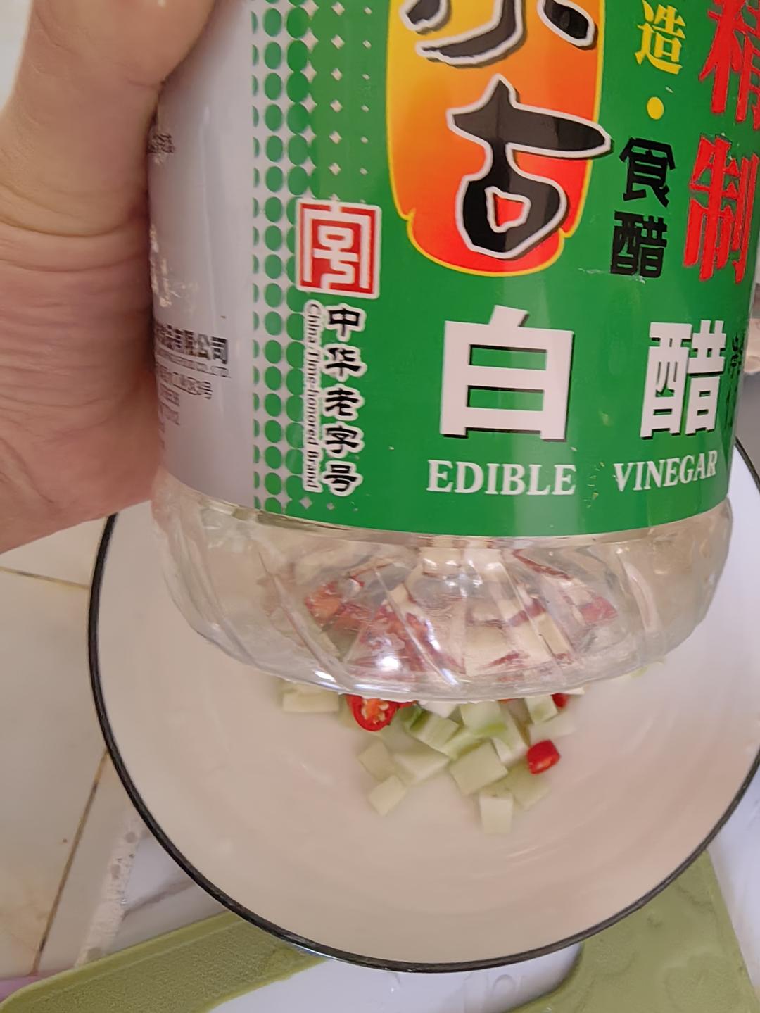 西兰花梗减脂餐的做法 步骤3