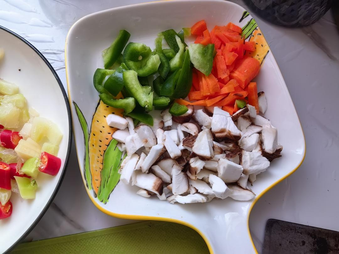 西兰花梗减脂餐的做法 步骤6