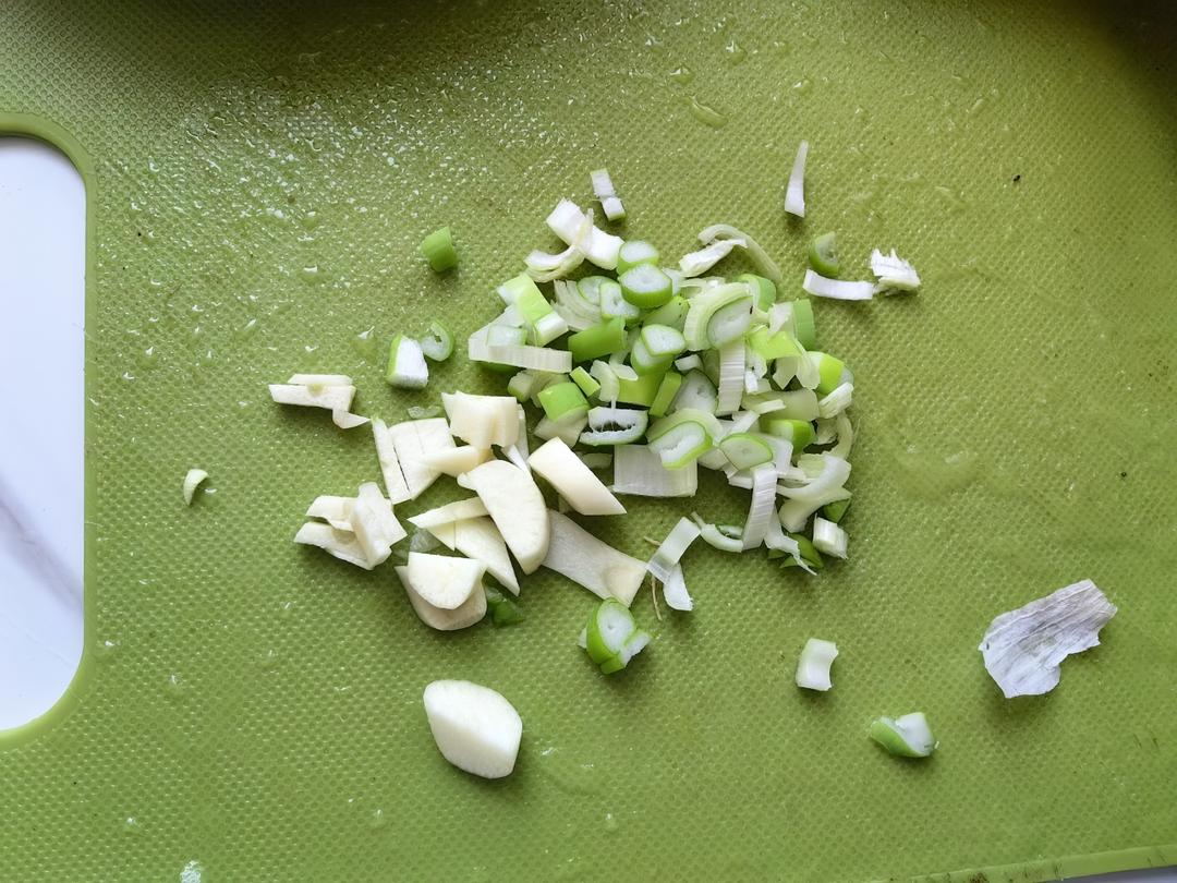 西兰花梗减脂餐的做法 步骤7