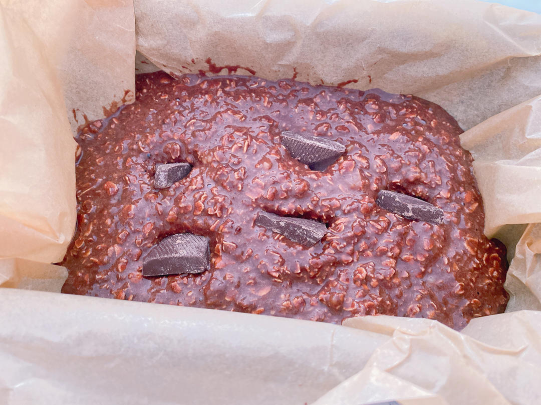 全麦燕麦黑巧流心爆浆蛋糕 无油无糖 低脂低卡甜品蛋糕🍰减肥党解馋神器的做法 步骤8