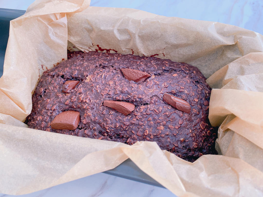 全麦燕麦黑巧流心爆浆蛋糕 无油无糖 低脂低卡甜品蛋糕🍰减肥党解馋神器的做法 步骤10