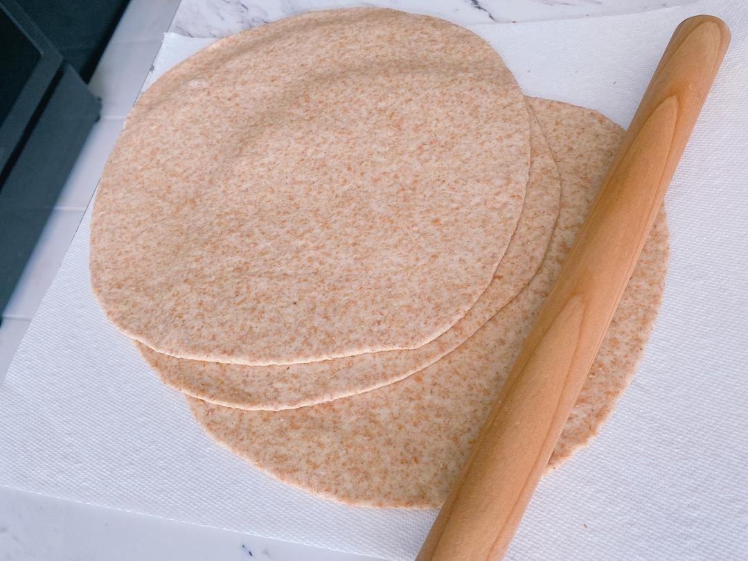 全麦圣诞🎄雪花❄️面包 无糖低卡低脂 减肥减脂圣诞🎅甜品的做法 步骤7