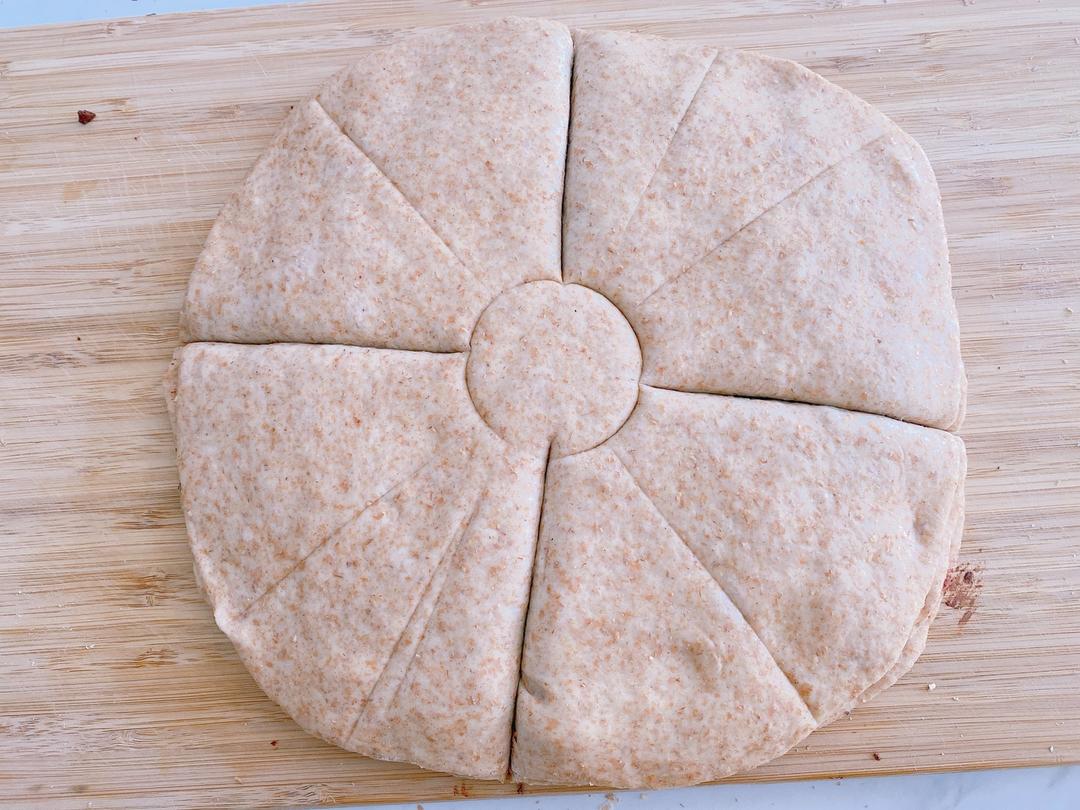 全麦圣诞🎄雪花❄️面包 无糖低卡低脂 减肥减脂圣诞🎅甜品的做法 步骤11