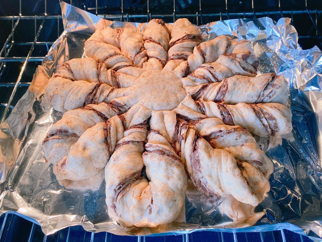 全麦圣诞🎄雪花❄️面包 无糖低卡低脂 减肥减脂圣诞🎅甜品的做法 步骤17