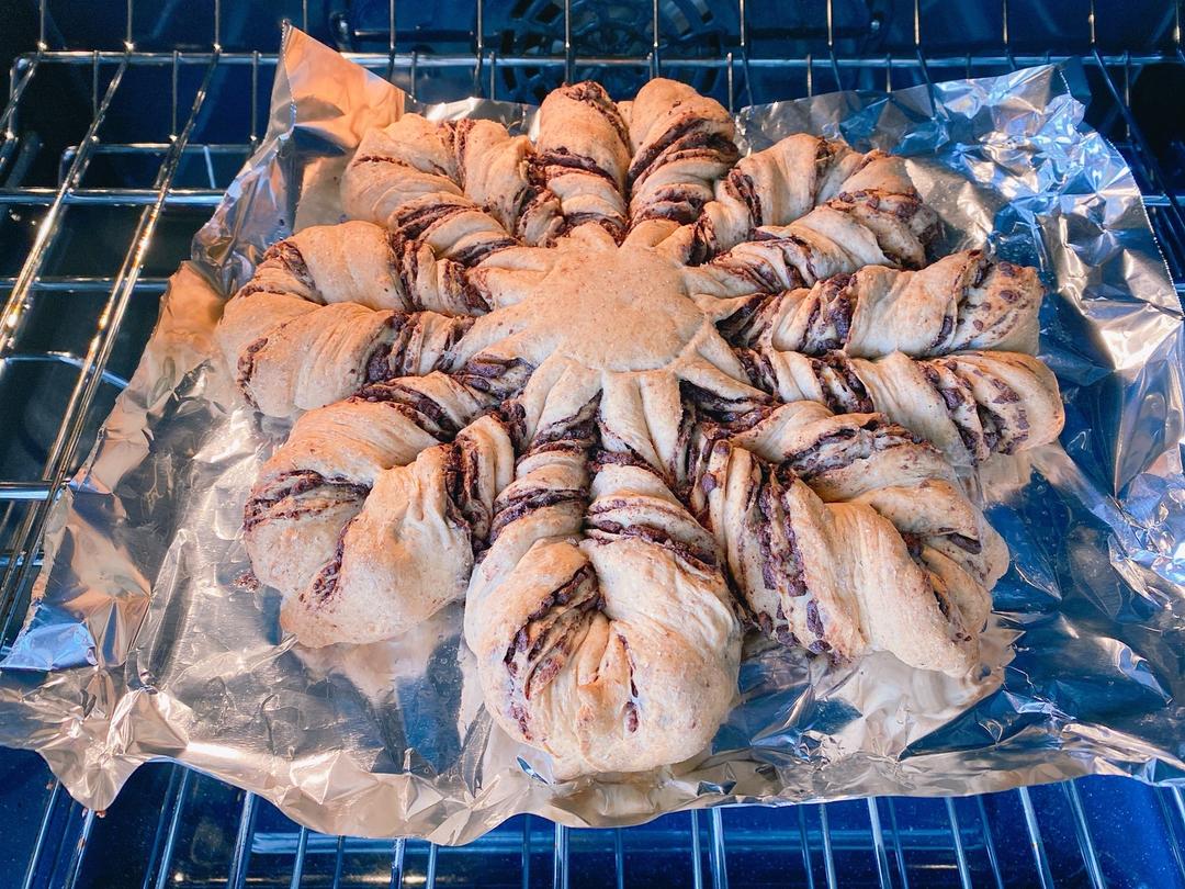 全麦圣诞🎄雪花❄️面包 无糖低卡低脂 减肥减脂圣诞🎅甜品的做法 步骤19