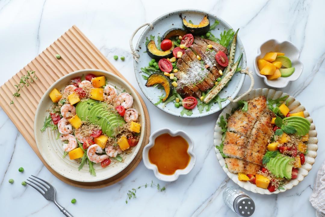 3款高颜值的夏日快乐减脂沙拉+万能减脂沙拉汁的做法 步骤13