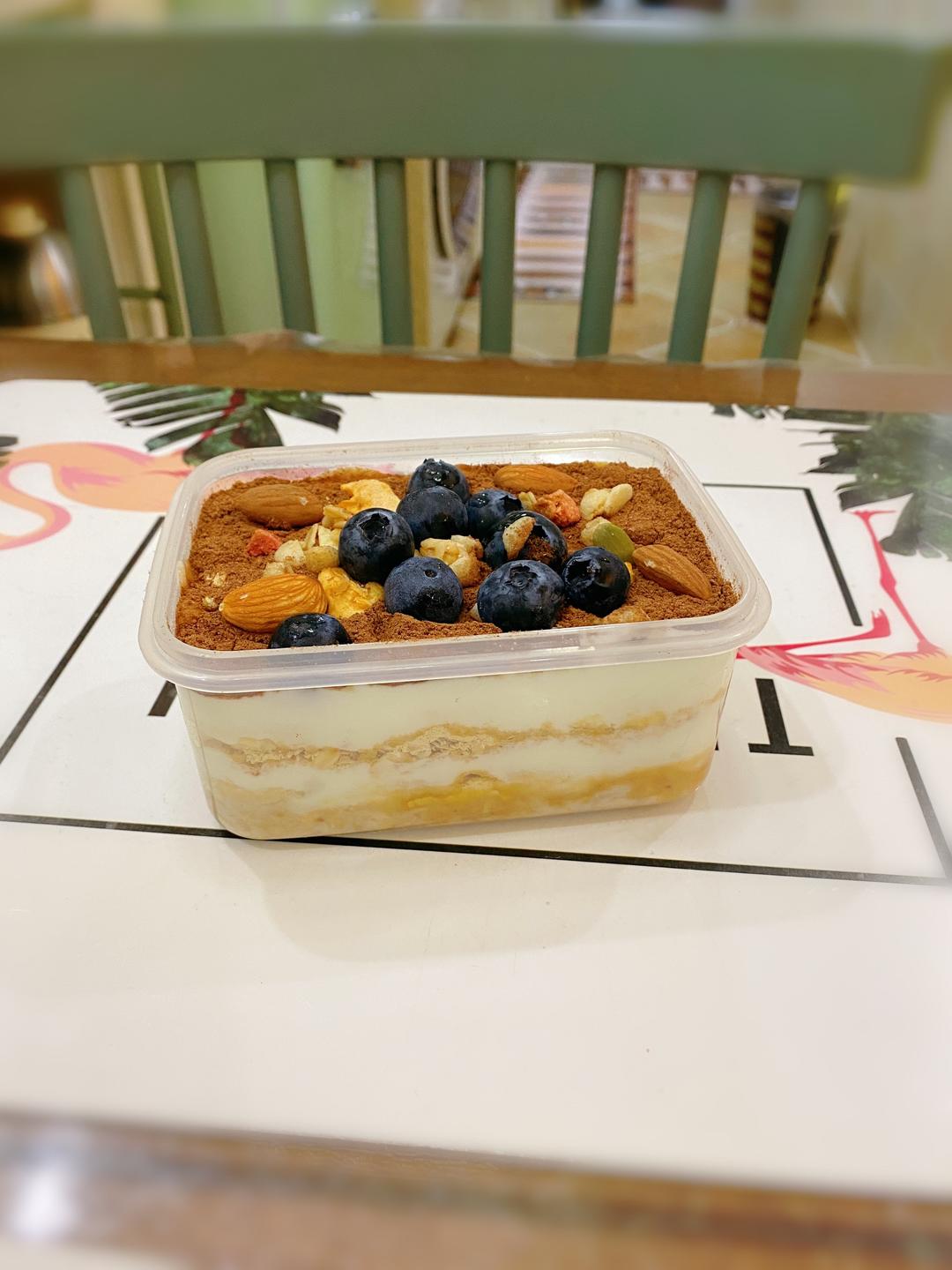 隔夜燕麦酸奶豆乳盒子的做法 步骤11