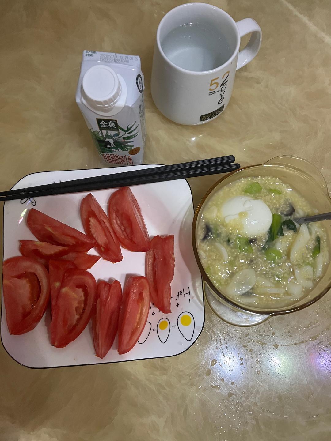 低嘌呤减肥营养早餐（痛风患者适用）的做法 步骤3