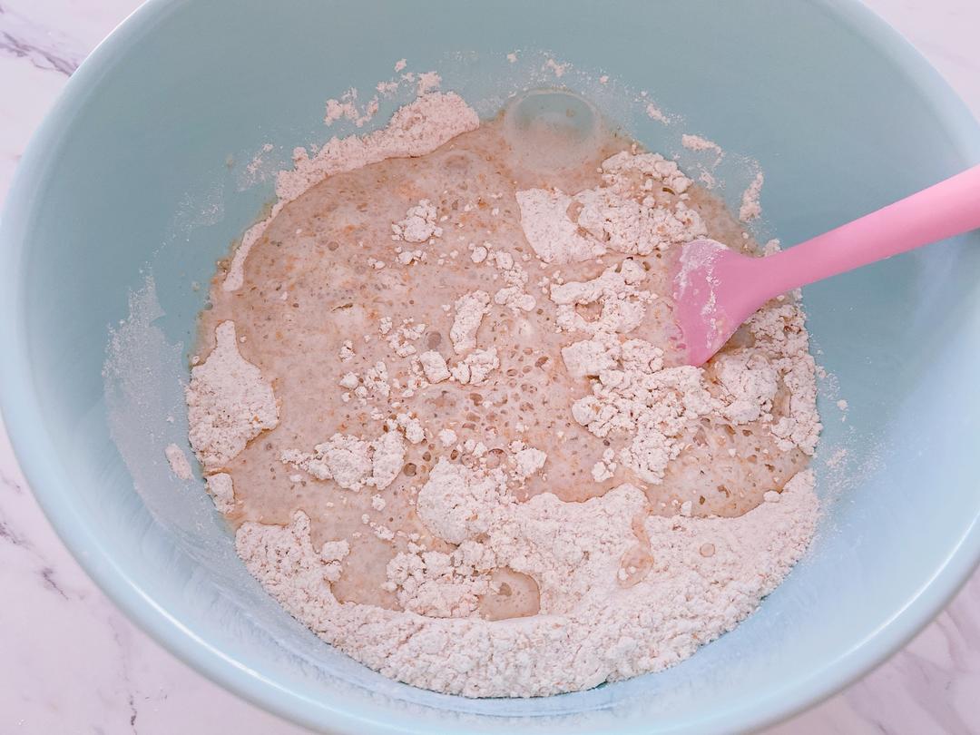 全麦碱水结🥨whole wheat pretzel🥨无碱水 小苏打版 无油无糖 减肥减脂代餐的做法 步骤4