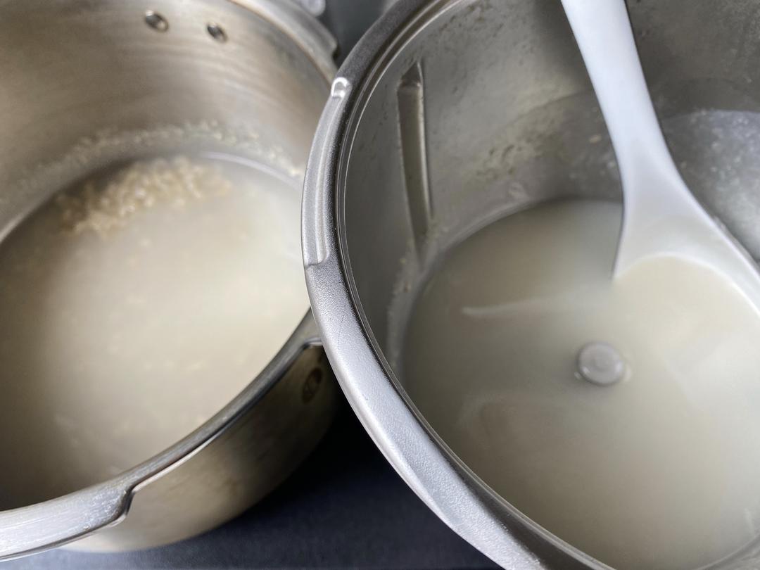 三高、肥胖、减肥瘦身、便秘者的选择：
边煮边长芽的胚芽燕麦米粥（非燕麦片）的做法 步骤13