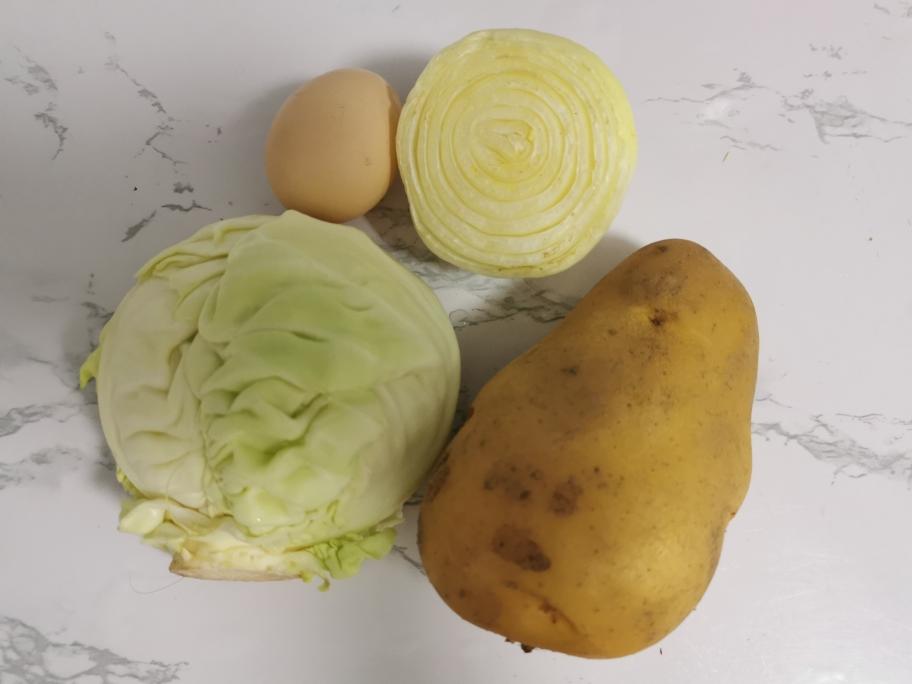 减脂餐 | 低脂大阪烧的做法 步骤1