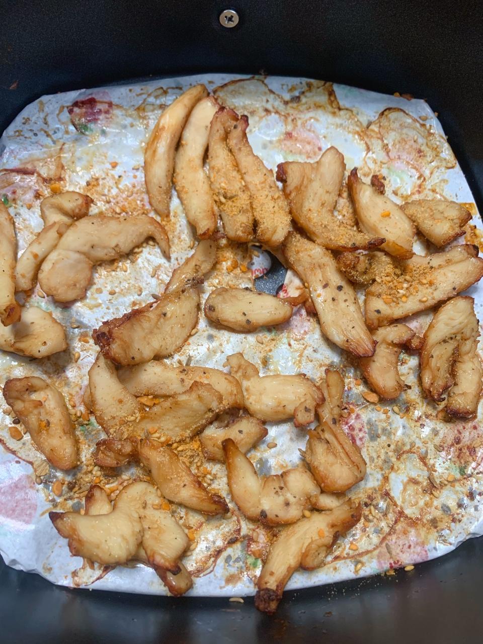 减脂餐|空气炸锅烤鸡胸肉，低脂低卡的做法 步骤4