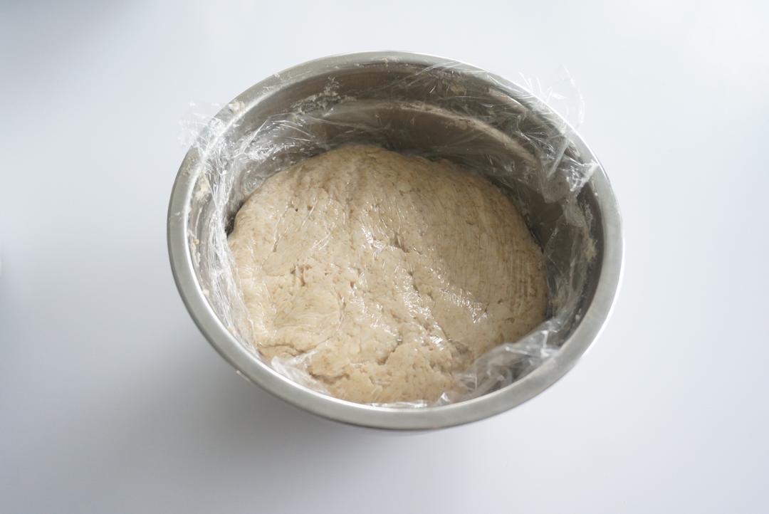 🍞低卡50%全麦吐司面包｜烫种法｜柔软拉丝｜减肥减脂必看的做法 步骤3