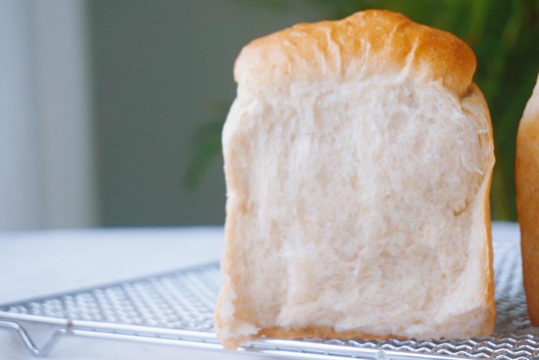 🍞低卡50%全麦吐司面包｜烫种法｜柔软拉丝｜减肥减脂必看的做法 步骤18