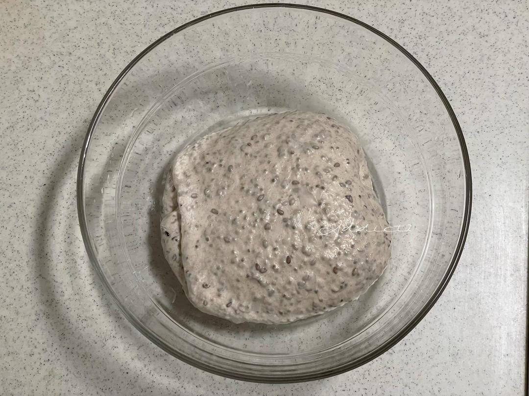 瘦身减脂丨亚麻籽奇亚籽小欧包丨下班回家做的快手欧包的做法 步骤9