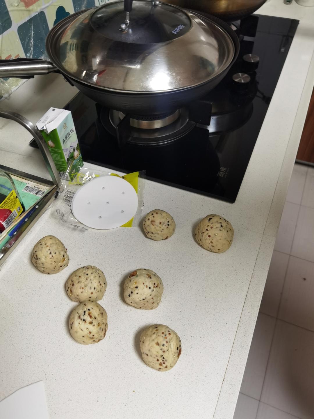 藜麦红枣馒头丨干净碳水丨减肥友好的做法 步骤7