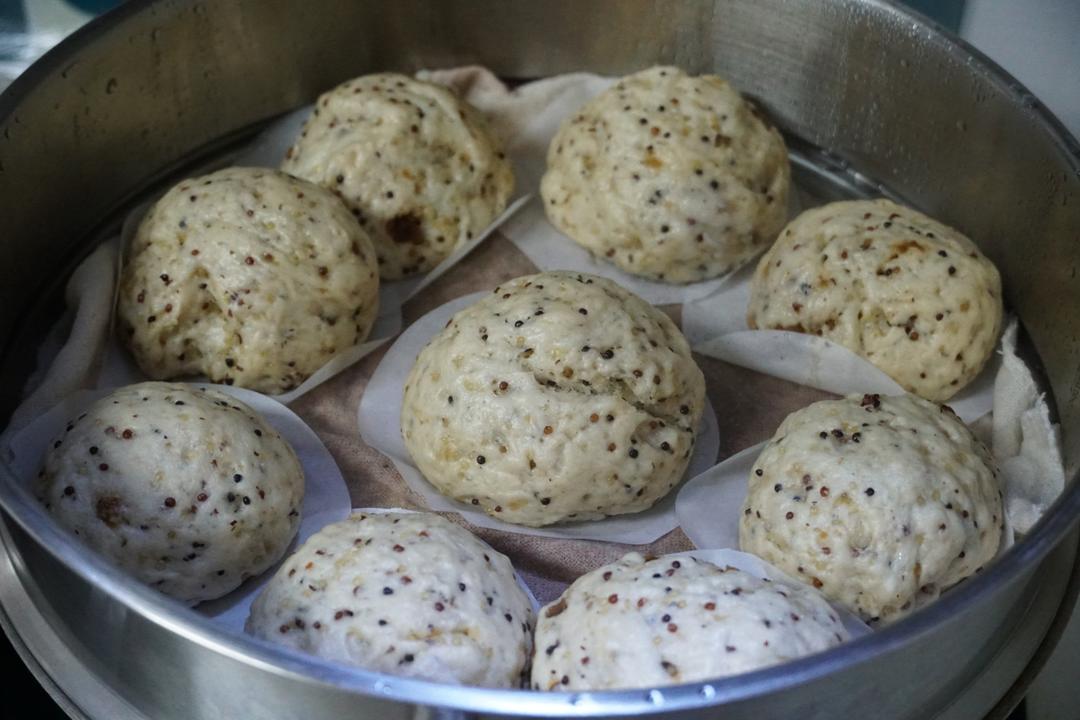 藜麦红枣馒头丨干净碳水丨减肥友好的做法 步骤8