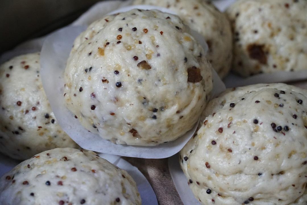 藜麦红枣馒头丨干净碳水丨减肥友好的做法 步骤9