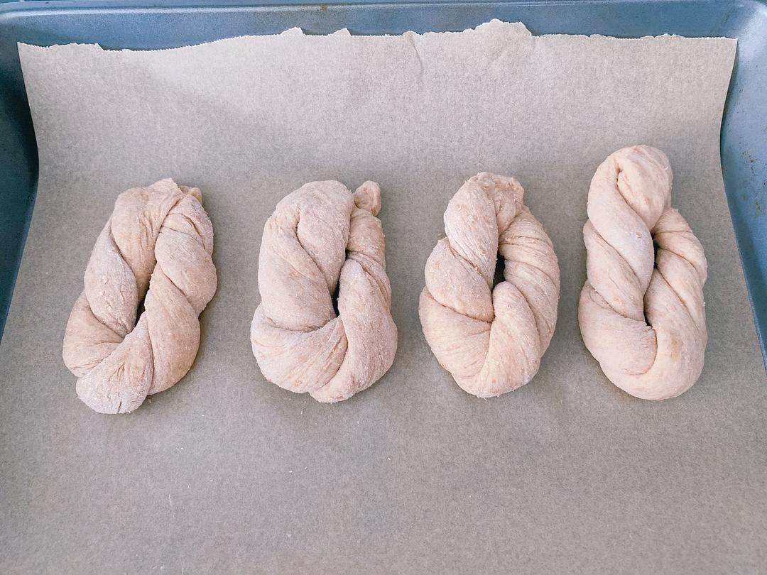 网红大麻花 空气炸锅 全麦麻花 无油无糖 减肥减脂甜品的做法 步骤16