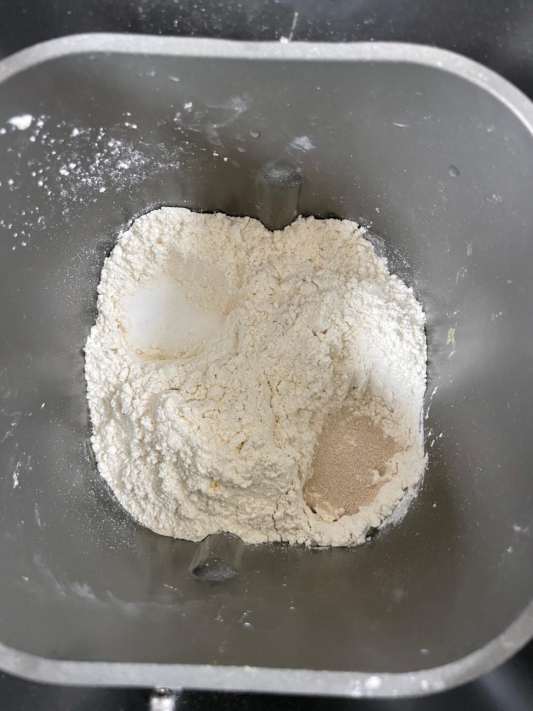 （100%全麦 早餐 面包 ）面包机器 低碳 发面  减肥餐的做法 步骤10