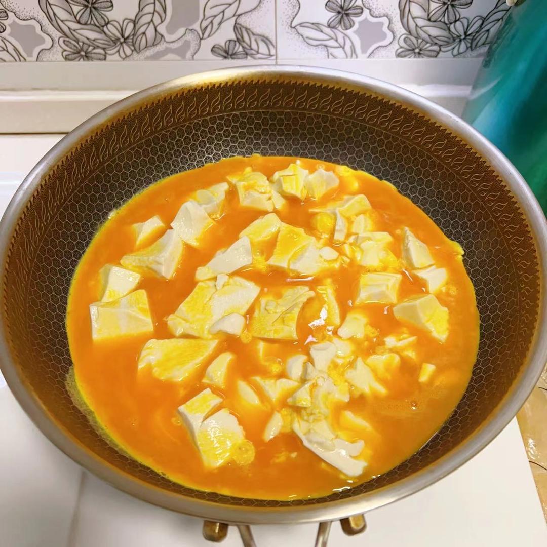 豆腐抱蛋🥚(瘦身减脂餐)的做法 步骤2